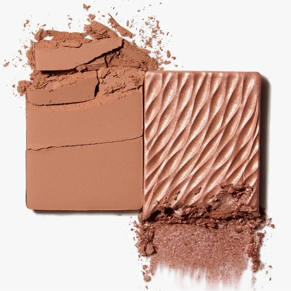 Cover FX Suntan Bronze Monochromatic Matte + Shimmer Bronzer Duo